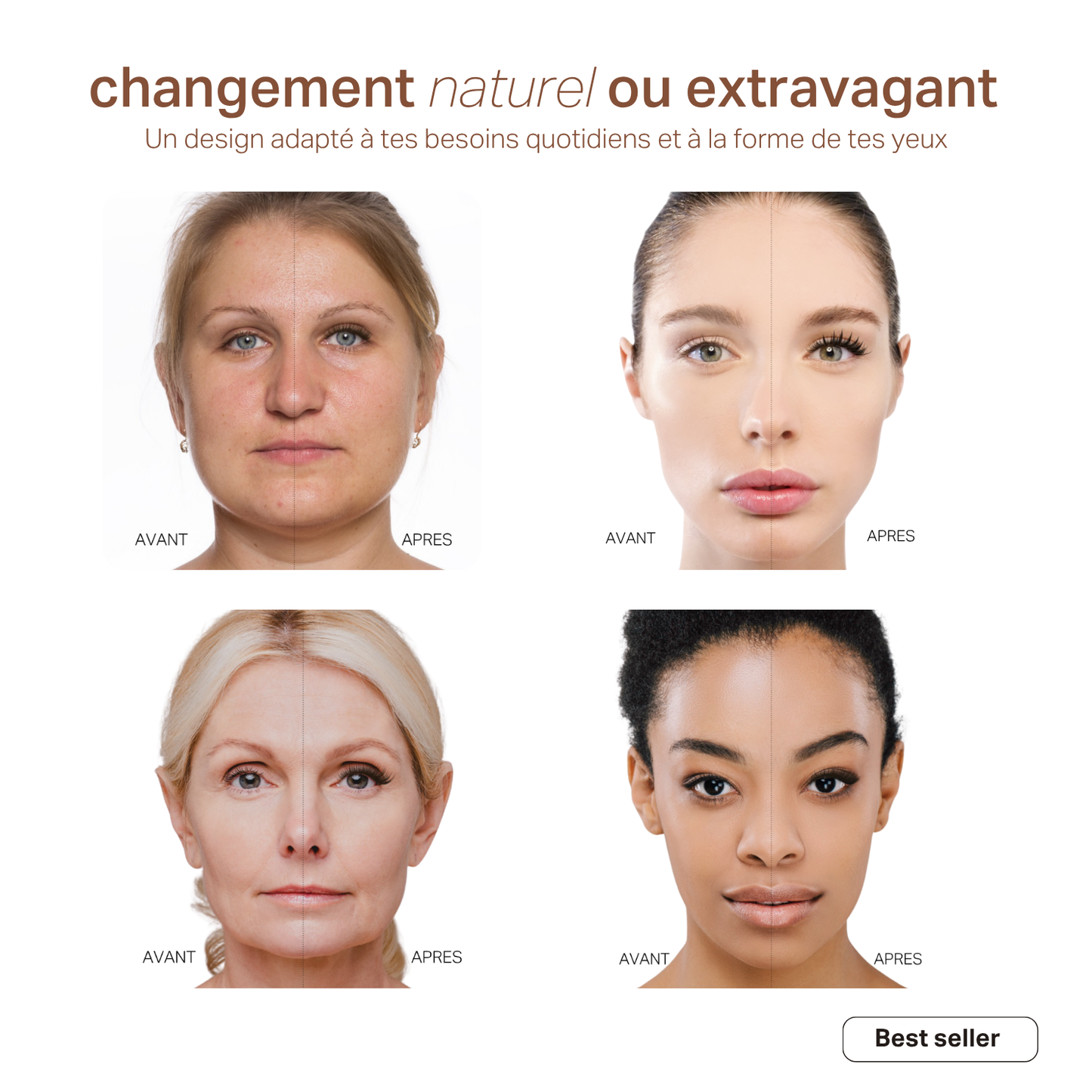 Cils autocollants