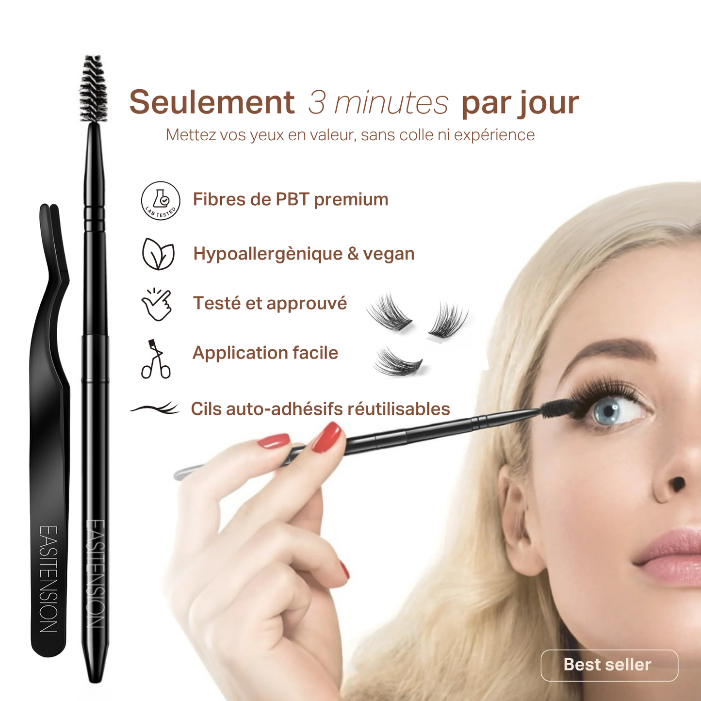 Cils autocollants